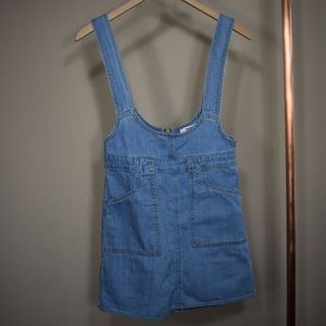 Denim Overall Dress